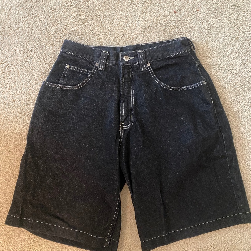 Anchor Blue Baggy Shorts